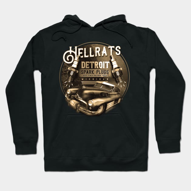 Ratrod Buick Hoodie by hardtbonez